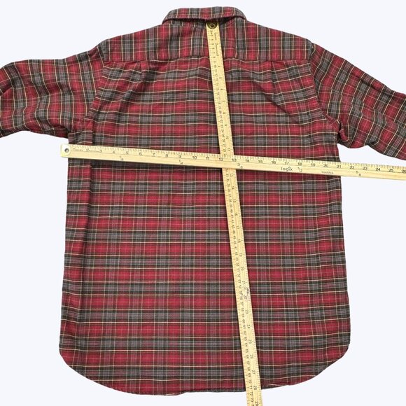 Cremieux Men's Long Sleeve Plaid Button Front Size Size Small - Picture 11 of 11